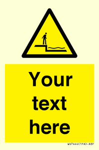 Custom Warning shallow water